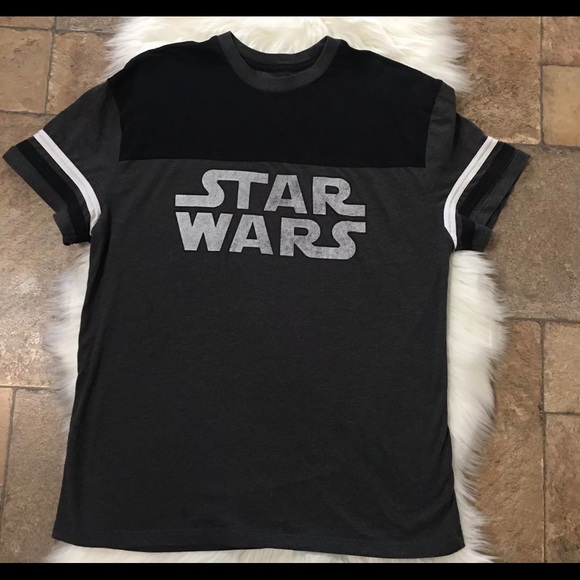 Star Wars Other - Star Wars Cotton T-Shirt, Sz L Gray/black Colors